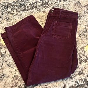gap high rise pants
